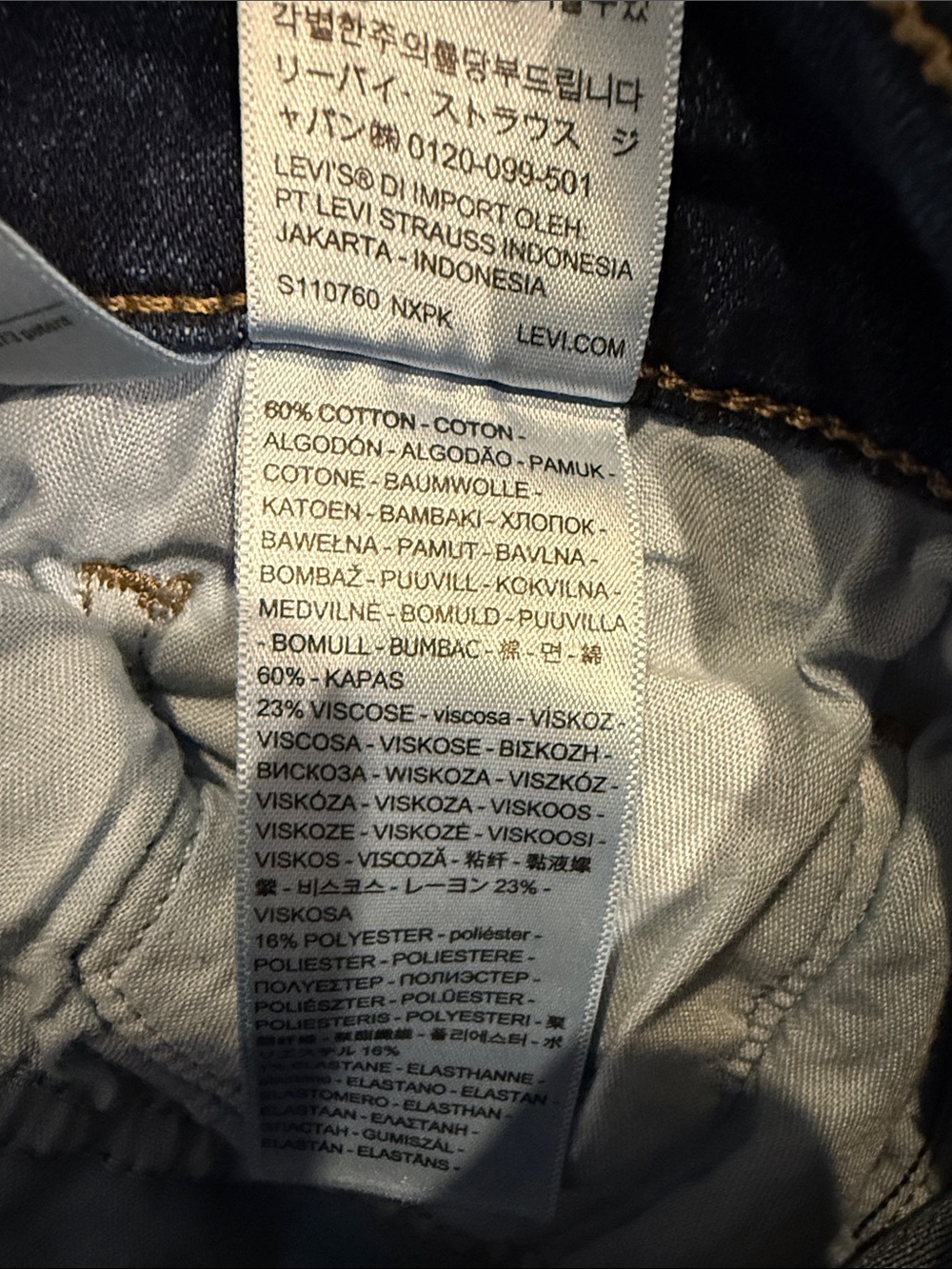 Levi’s Classic Bootcut Jeans Size 10 - Picture 6 of 7